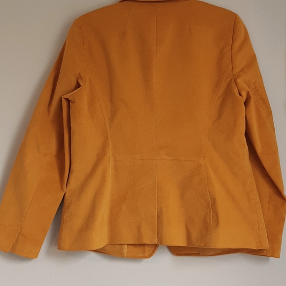 Mustard corduroy blazer - Picture 6 of 11